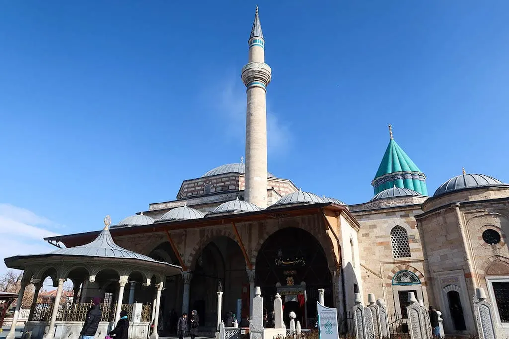 turkey tourist attractions - The Mausoleum Of Mevlana Rumi