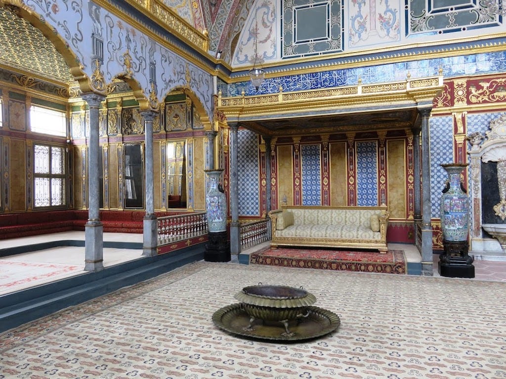 turistické zajímavosti Turecka - palác Topkapi
