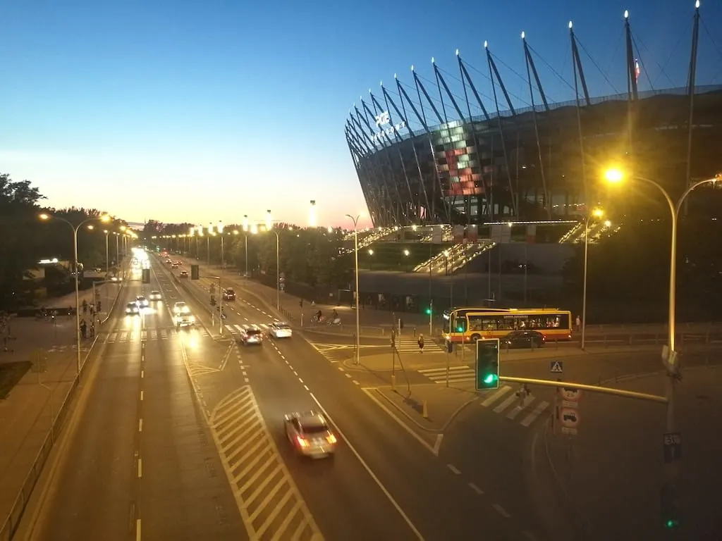 Places to see in Poland - National Stadium In Warsaw