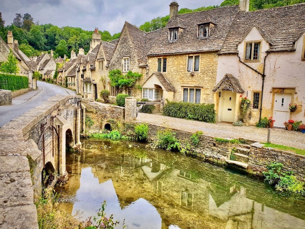 famous monuments in england - Castle Combe Village