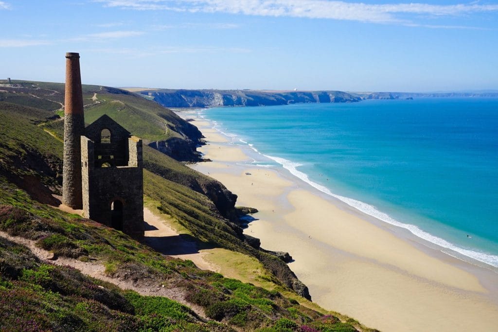 famous monuments in england - Cornwall Mining Landscape