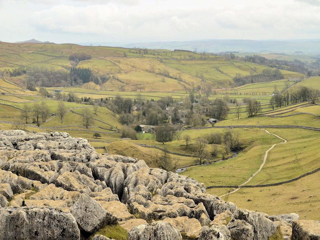 most famous place in england - Malham Cove