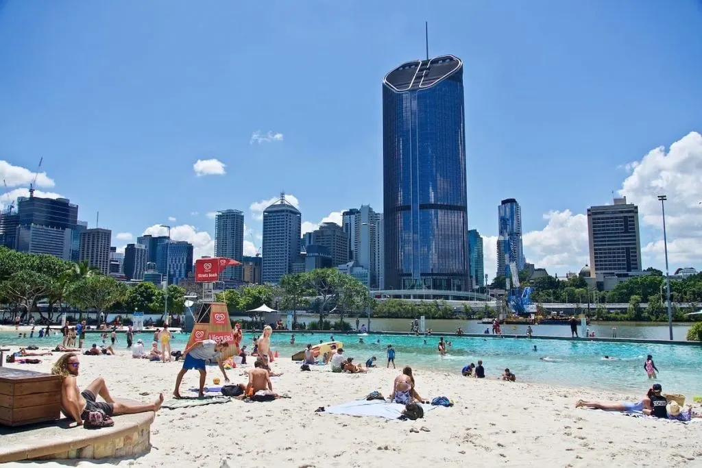 Streets Beach, South Bank Parklands - Street Furniture Australia