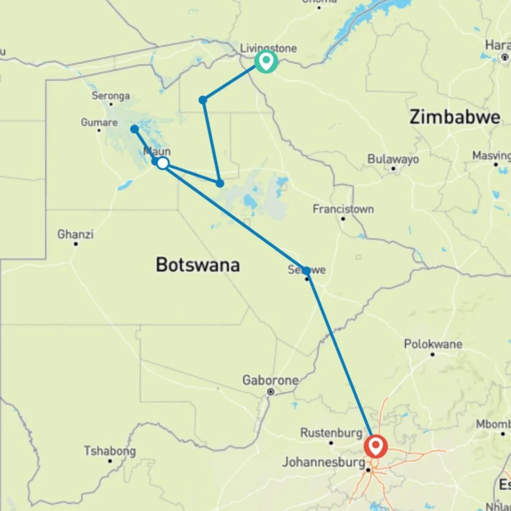 7-Day Okavango Wilderness Tour Trail Acacia Adventures - best tour operators in Botswana