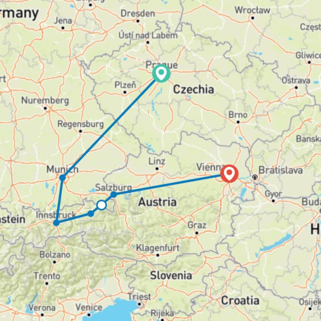 7 Days Prague, Munich and Austria Europamundo - best tour operators in Austria