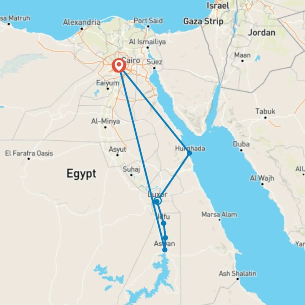 9 Days Nile Jewel (Cairo, Nile Cruise, Hurghada) Vacations To Go Travel - best tour operators in Egypt