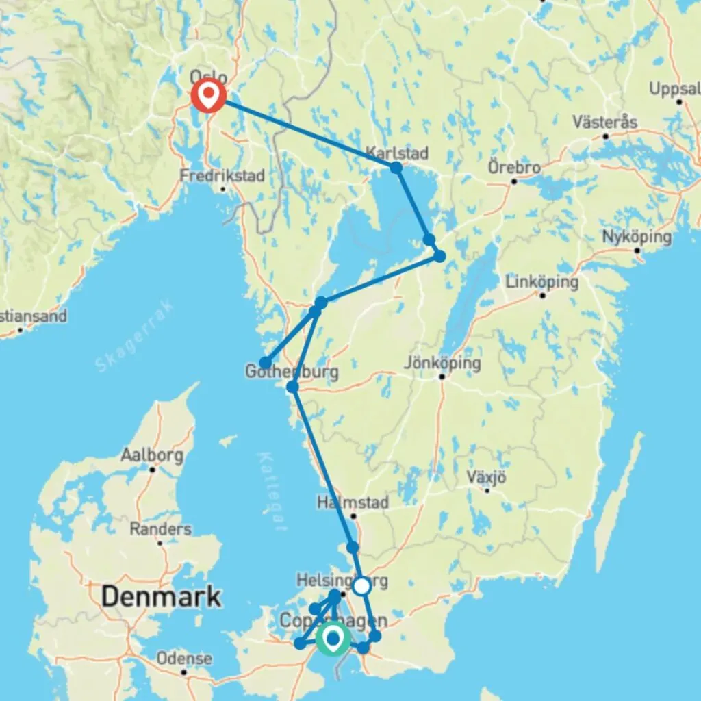 A Scandinavian Journey (20 destinations) Blue-Roads Touring - best tour operators in Denmark