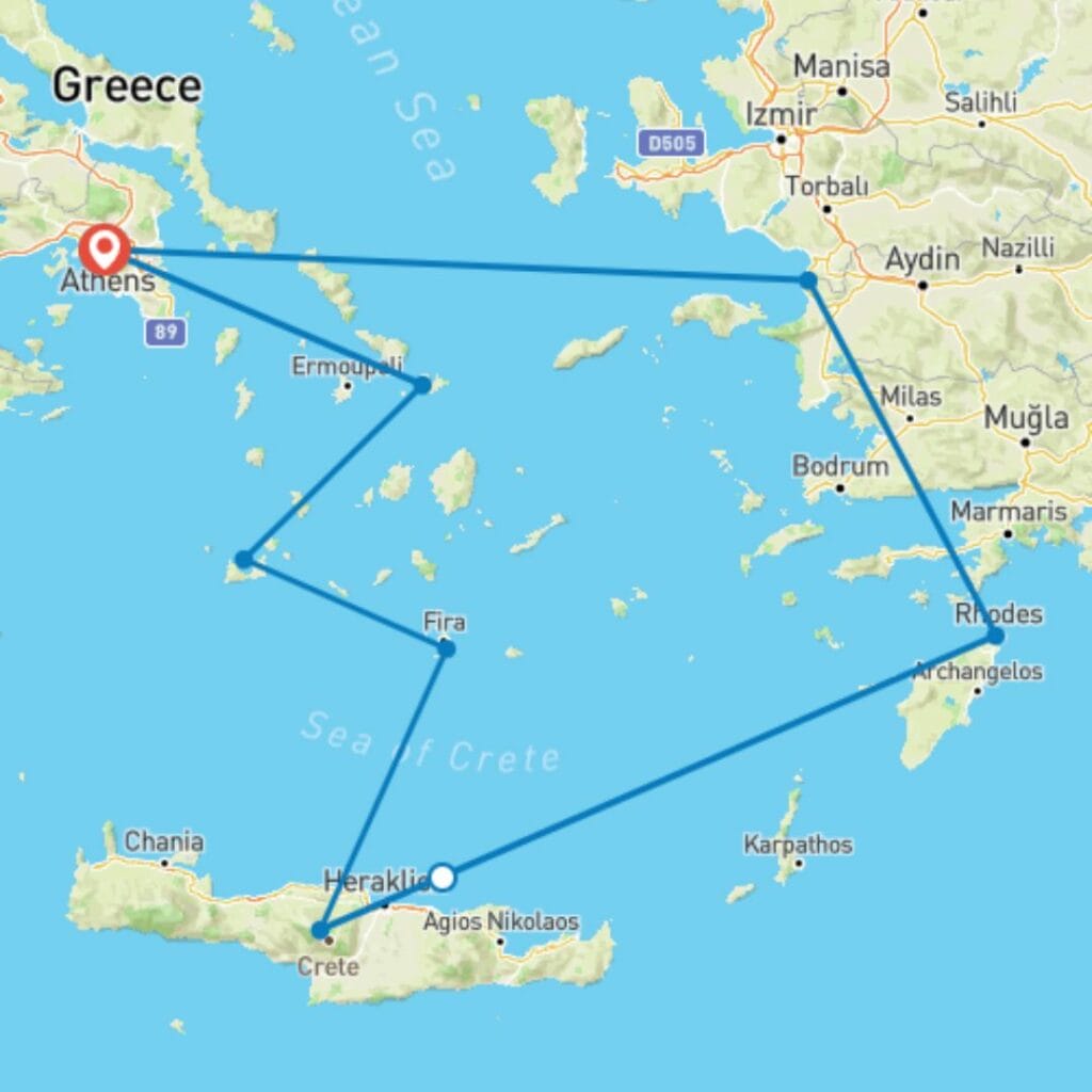 Aegean Odyssey - best Costsaver tours in Europe