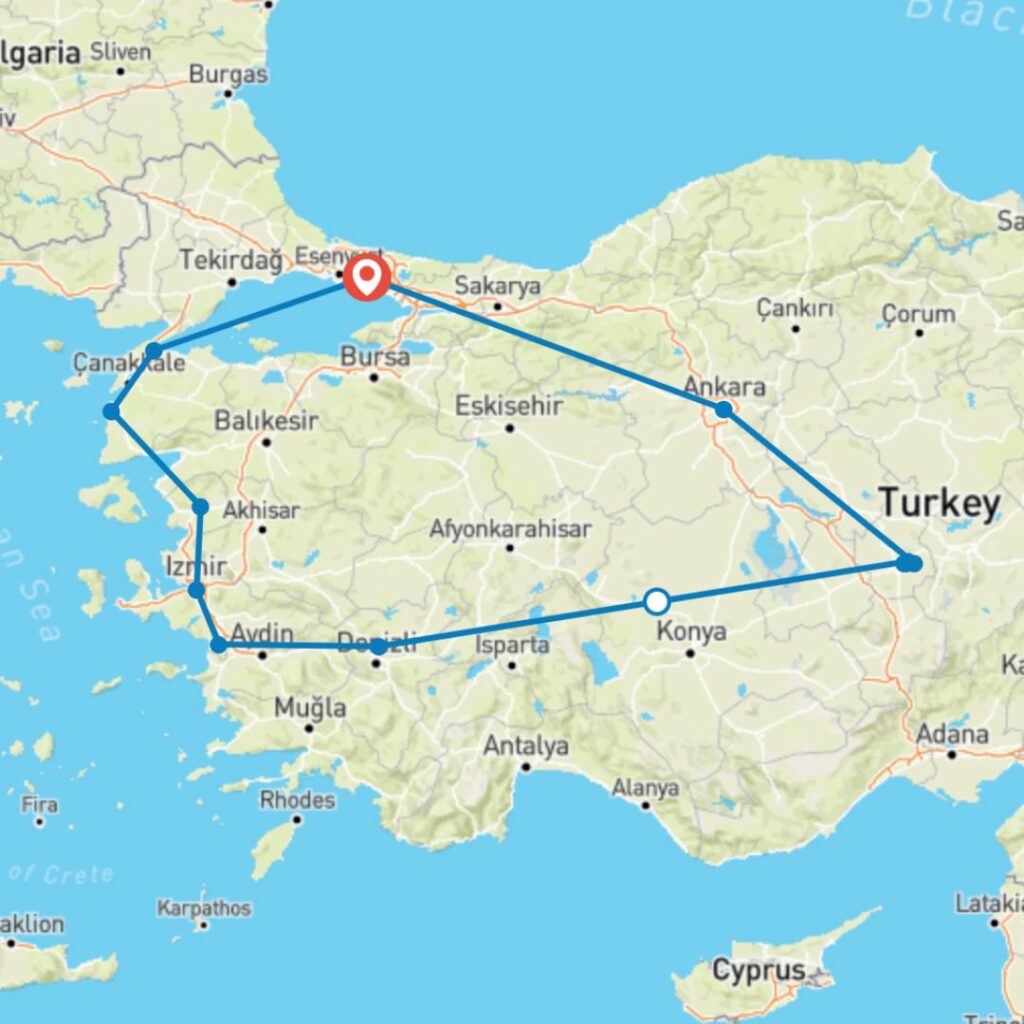 Anatolian Civilizations 10 Days Eskapas - best tour operators in Turkey