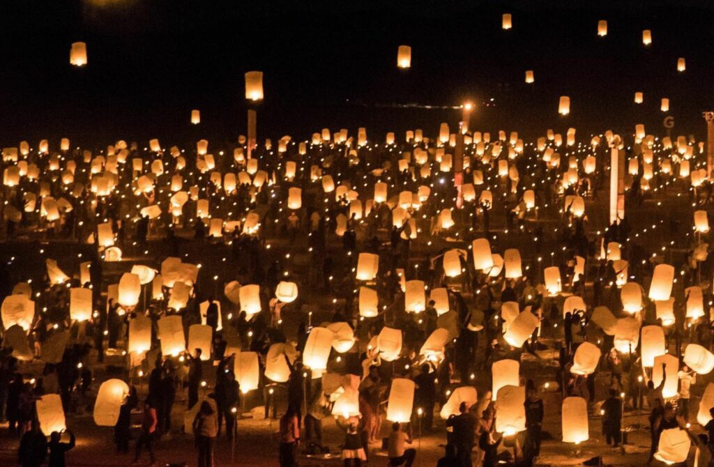 Rise Lantern Festival - Best Music Festivals in Las Vegas