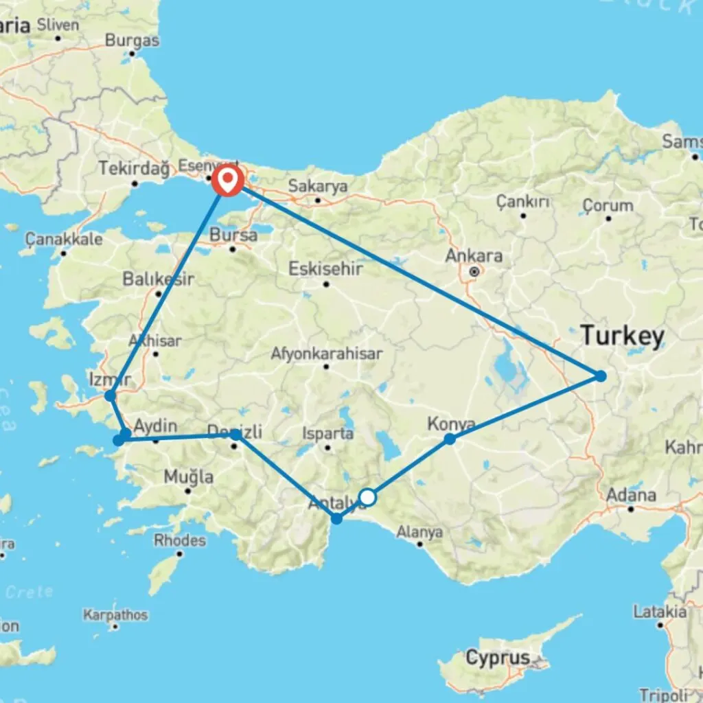 Best of Turkey- 10 Days Tour Altinkum Travel - best tour operators in Turkey