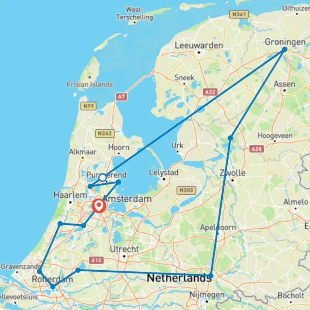 Best of the Netherlands Cosmos - best tour operators in Netherlands