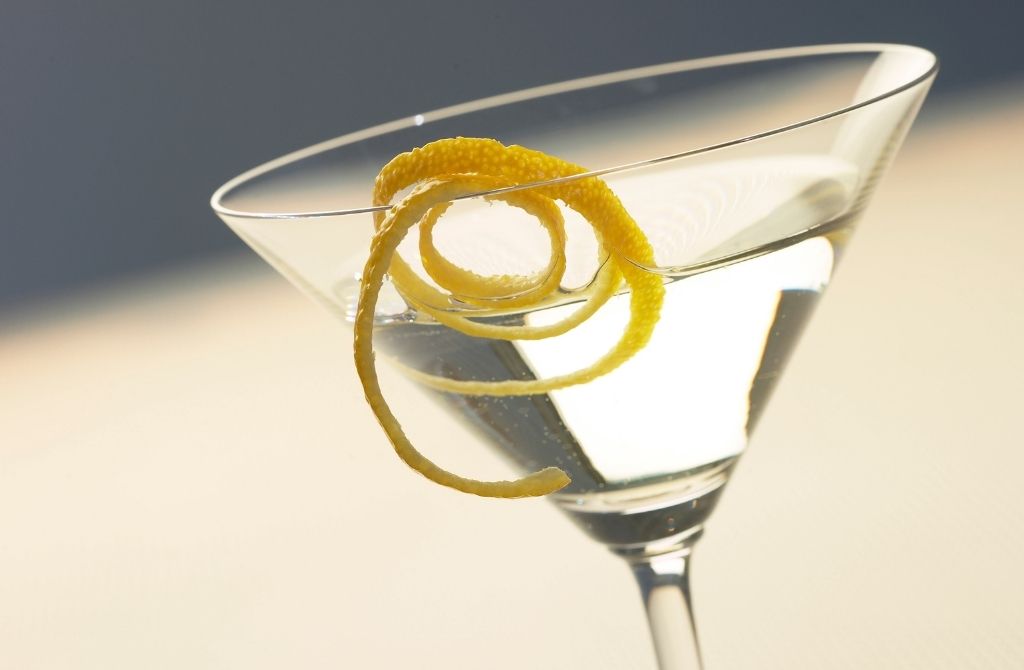 Classic Tanqueray Martini With A Twist Recipe
