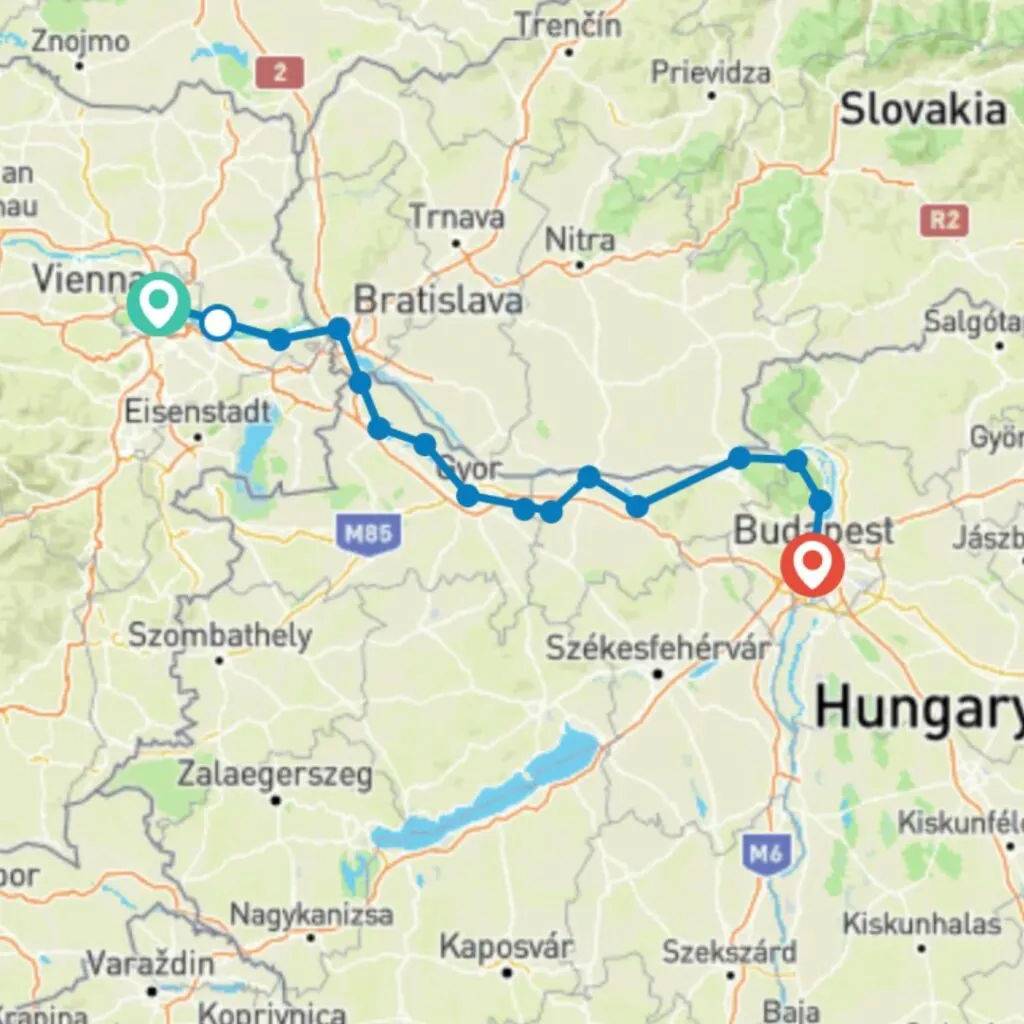 Cycling the Danube from Vienna to Budapest Exodus Travels - best tour operators in Hungary