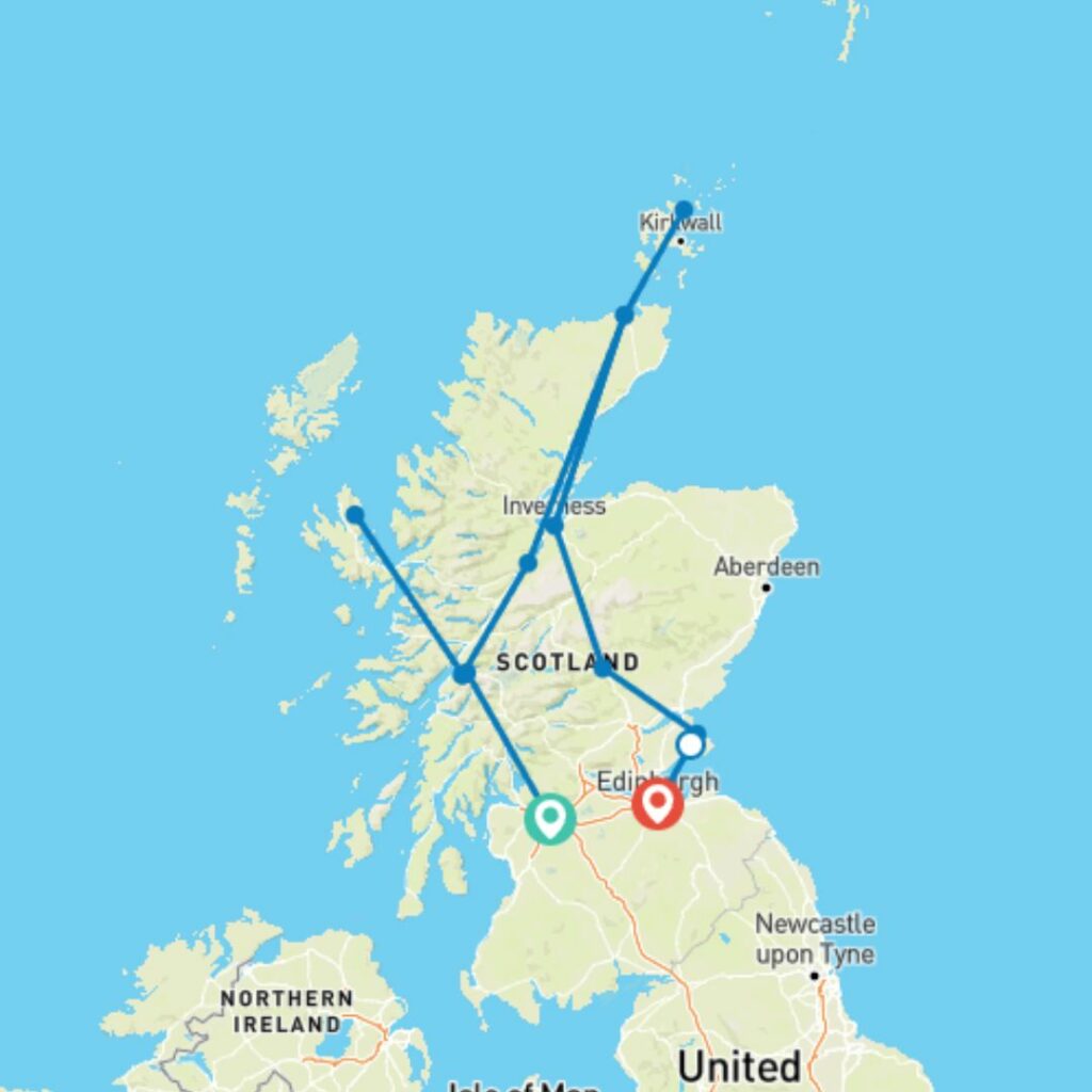 Discover Scotland (Glasgow to Edinburgh) by Collette Tours - best tour operators in Scotland