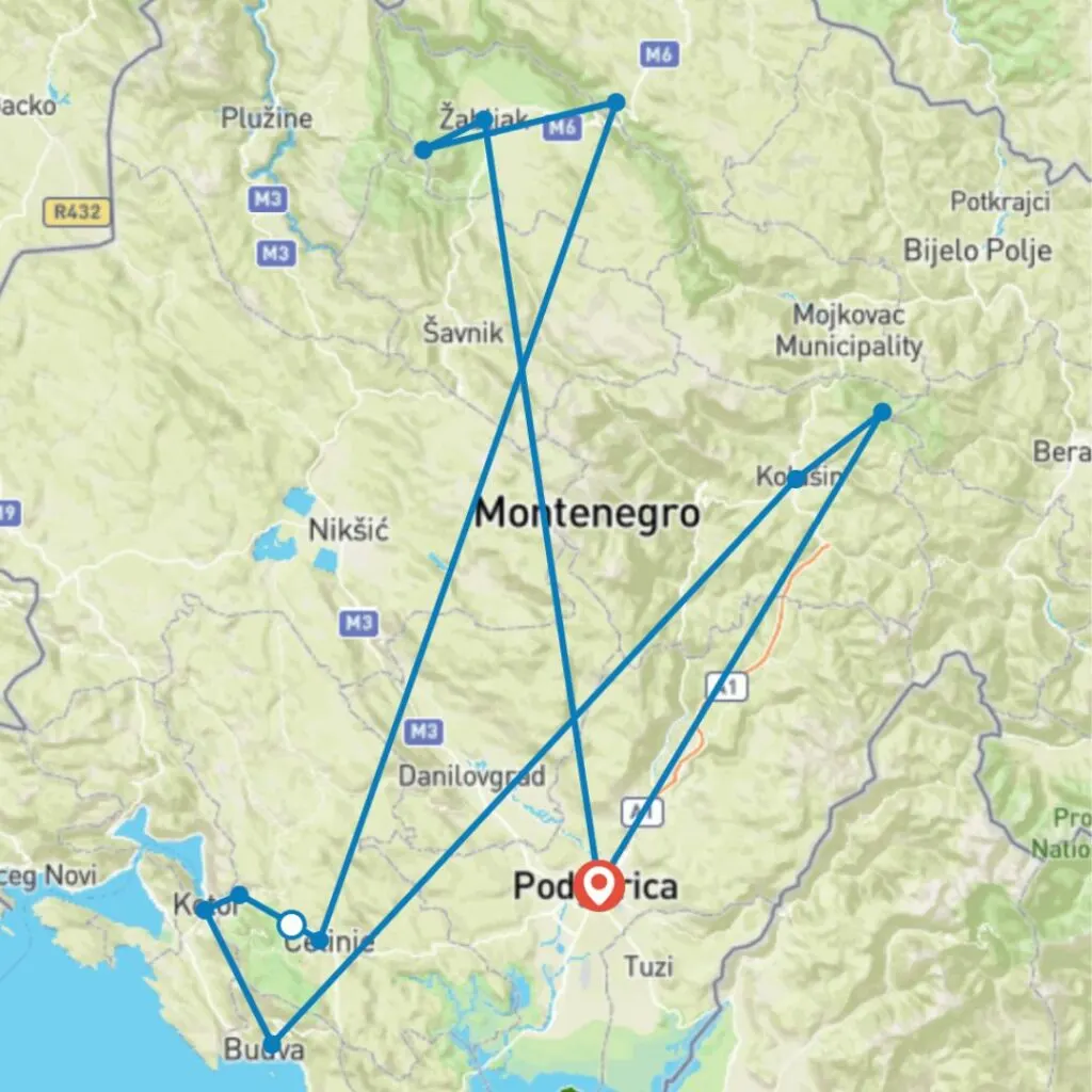Fairytale Montenegro 5 days 4 nights Monte Mare Travel - best tour operators in Montenegro