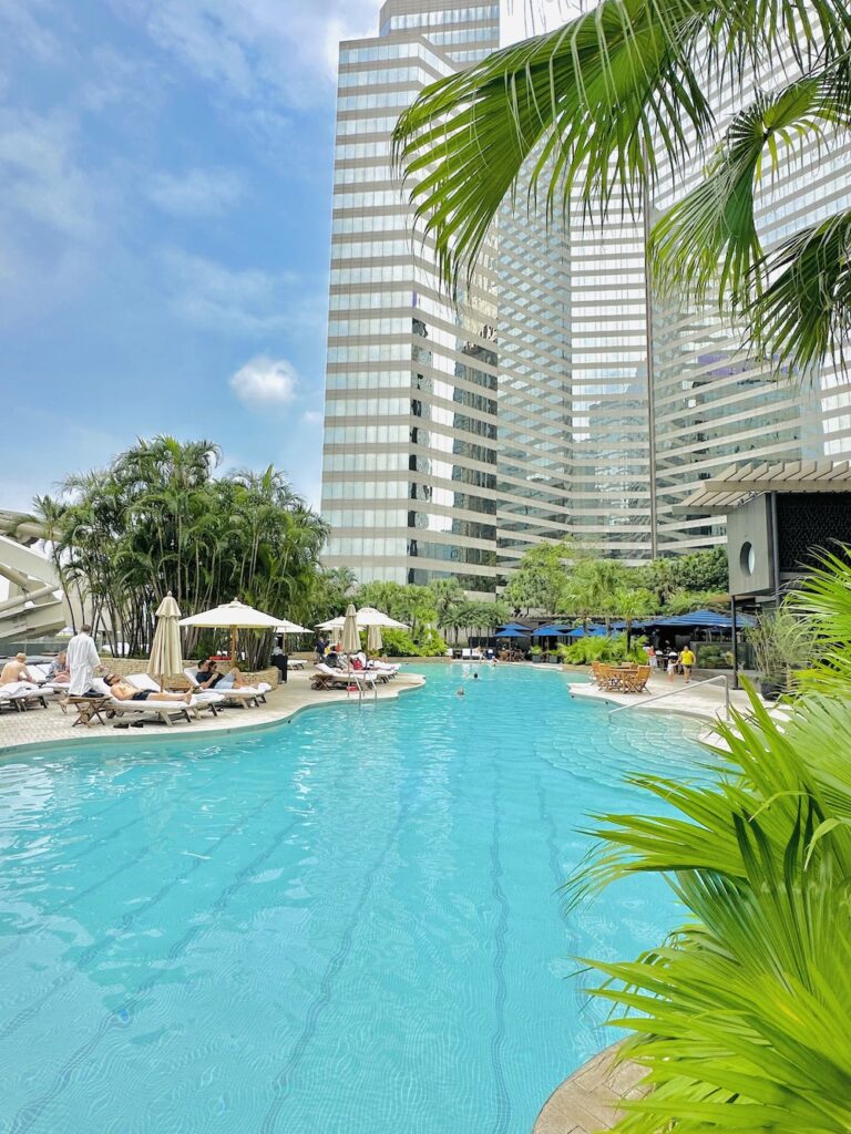 Grand Hyatt Hong Kong review - the pool