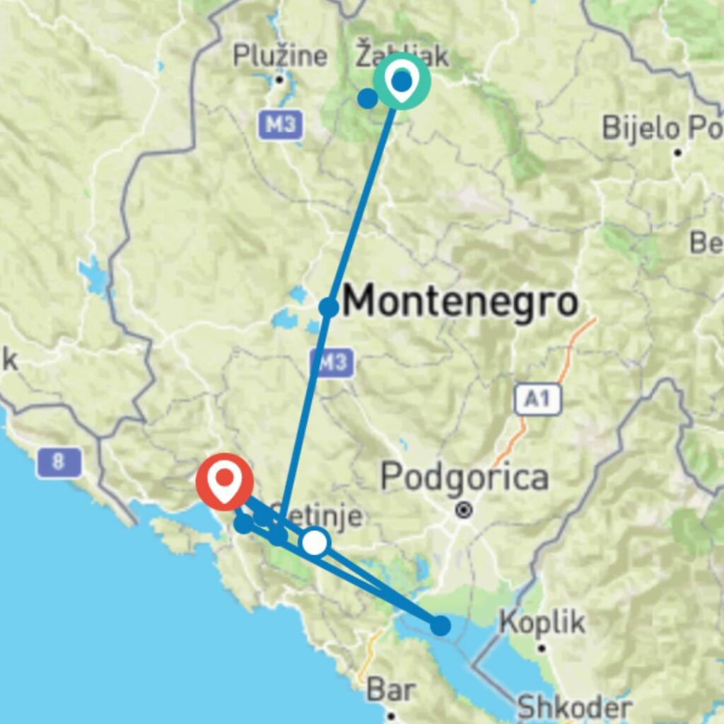 Highlights of Montenegro Walk Exodus Travels - best tour operators in Montenegro