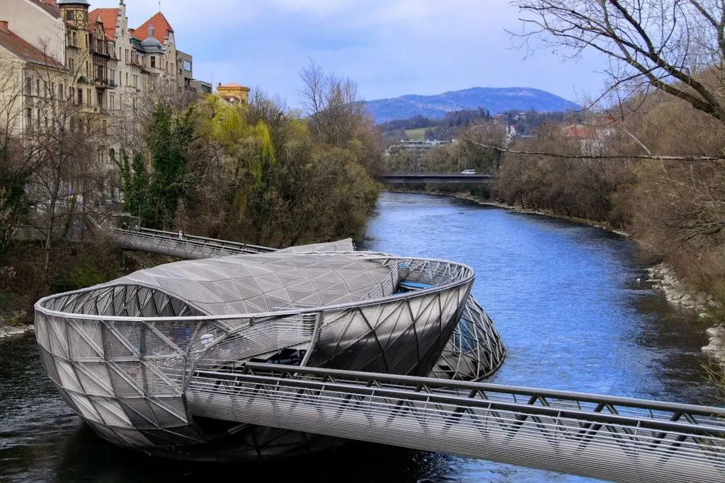 The Murinsel Floating Bridge