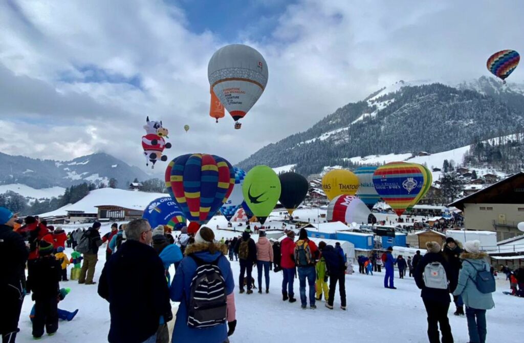 International Hot Air Balloon Festival - Best Music Festivals in Switzerland