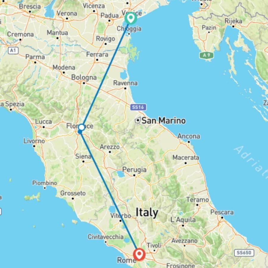 Italian Trio - best Kompas tours in Italy