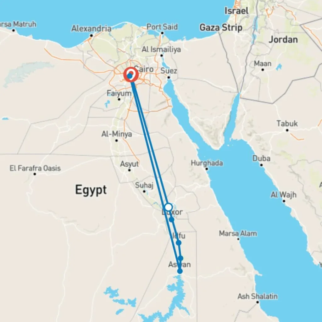 Kingdom of Egypt - 8 Days ( Cairo, Aswan - Nile Cruise - Luxor ) & Sleeper Train Round Egypt Best Holidays - best tour operators in Egypt