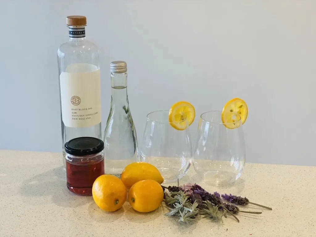 Light & Bubbly Lavender Collins Recipe