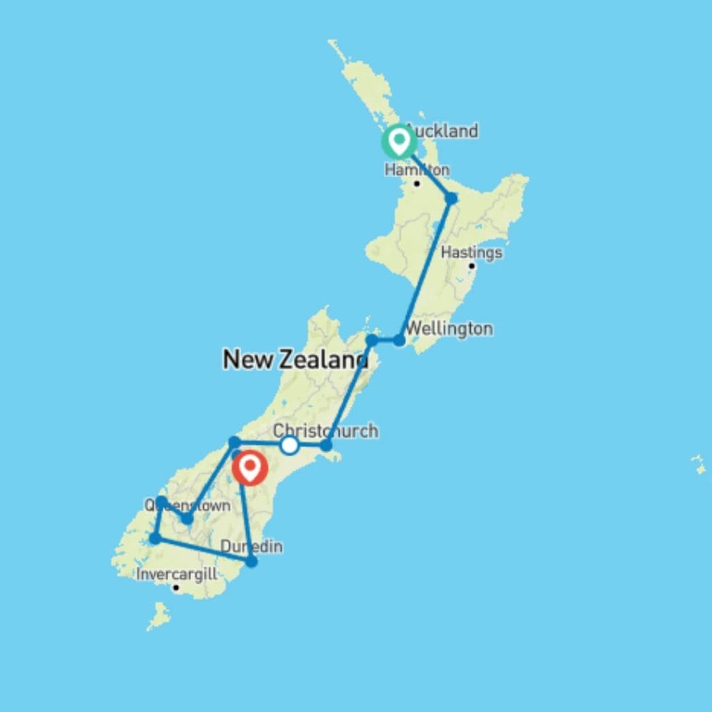 New Zealand Rail Adventure (2023) - best APT tours in New Zealand