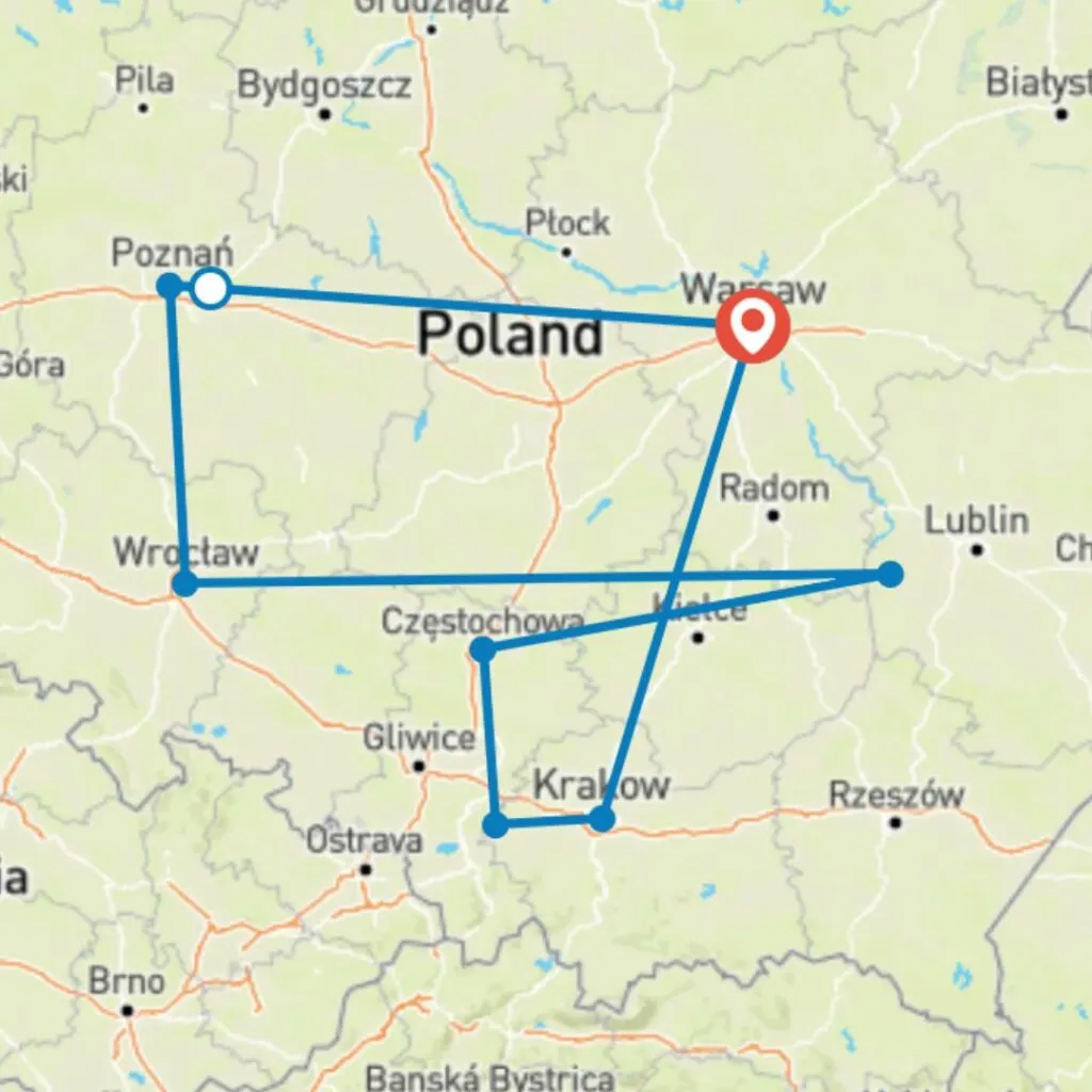 Polish Escape (8 destinations) Globus - best tour operators in Poland