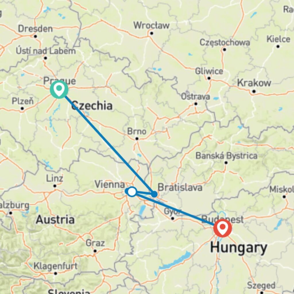 Prague Vienna and Budapest (Summer, 10 Days) Trafalgar - best tour operators in Czech Republic