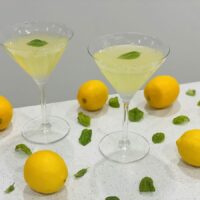 Revitalizing Lemon & Basil Martini Recipe