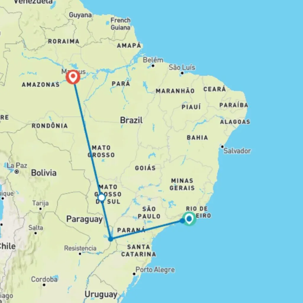 Rio to the Amazon Air Expedition - best Bamba tours in Brazil