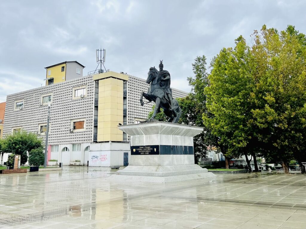 Skanderbeg Square And Statue - things to do in pristina kosovo