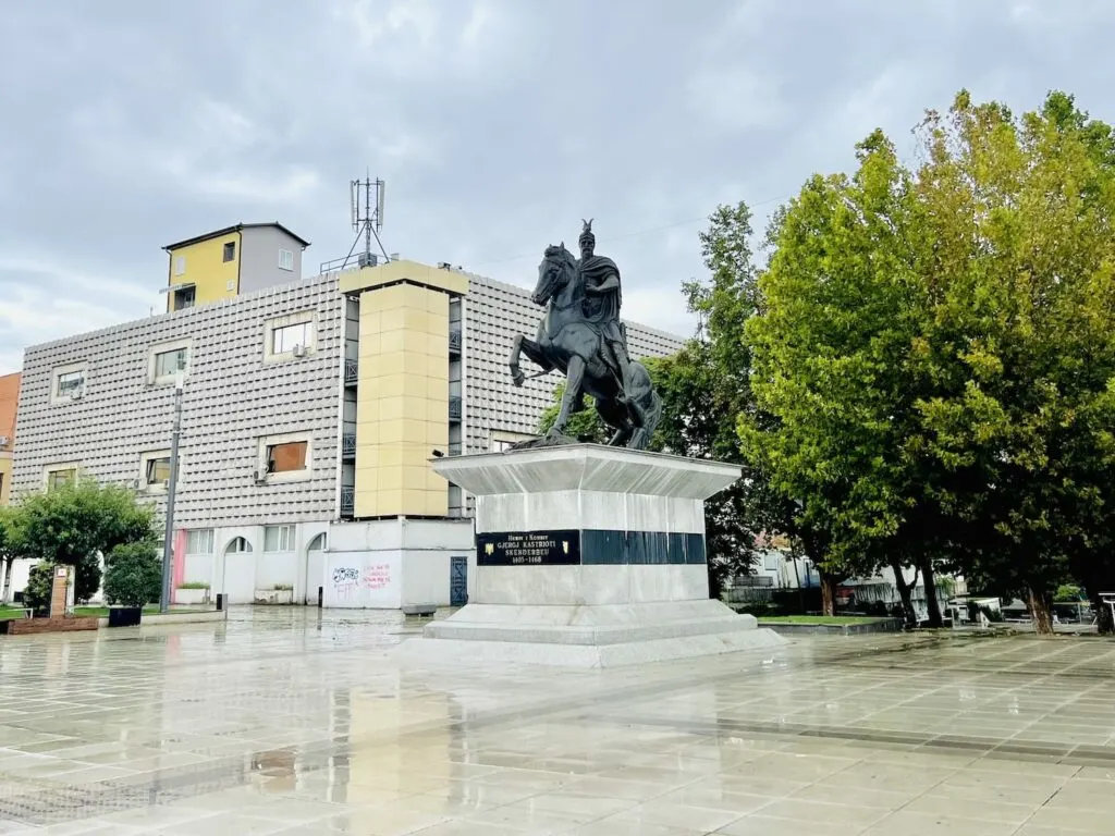 Skanderbeg Square And Statue - things to do in pristina kosovo