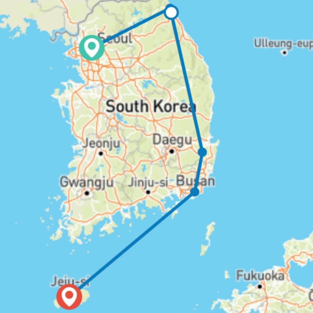 South Korea Adventure - 12 Days The Dragon Trip - best tour operators in South Korea