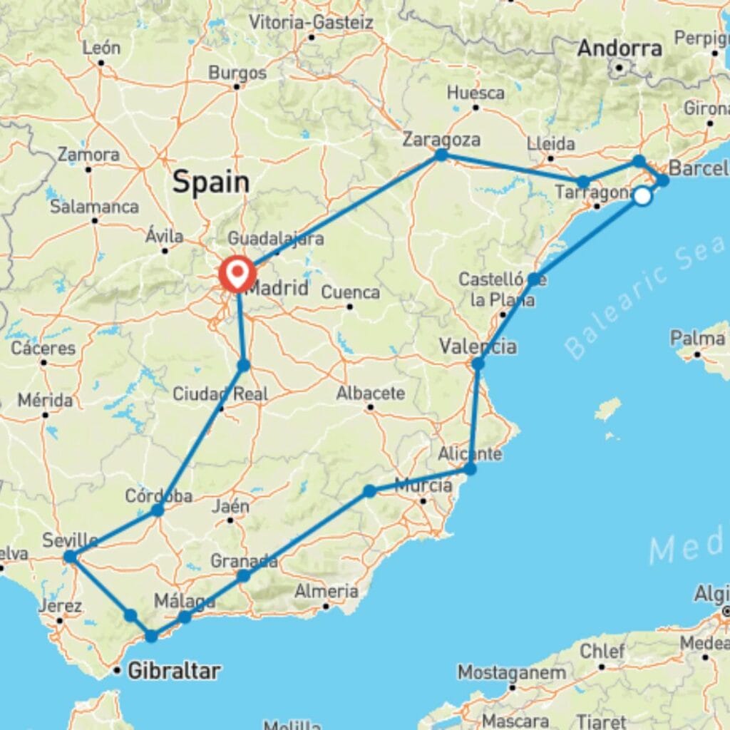 Spanish Ring - best Europamundo tours in Spain