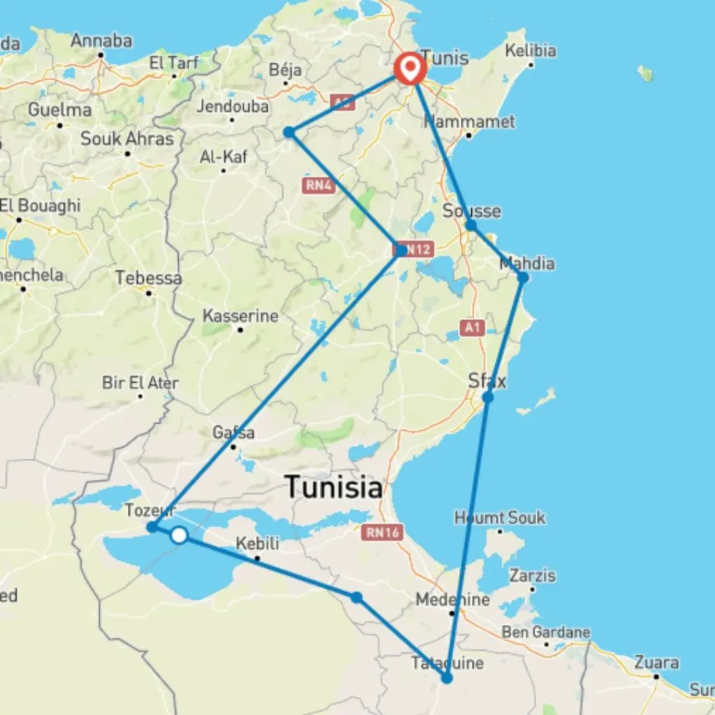 The Grand Tour of Tunisia by Depart Travel Service - best tour operators in Tunisia