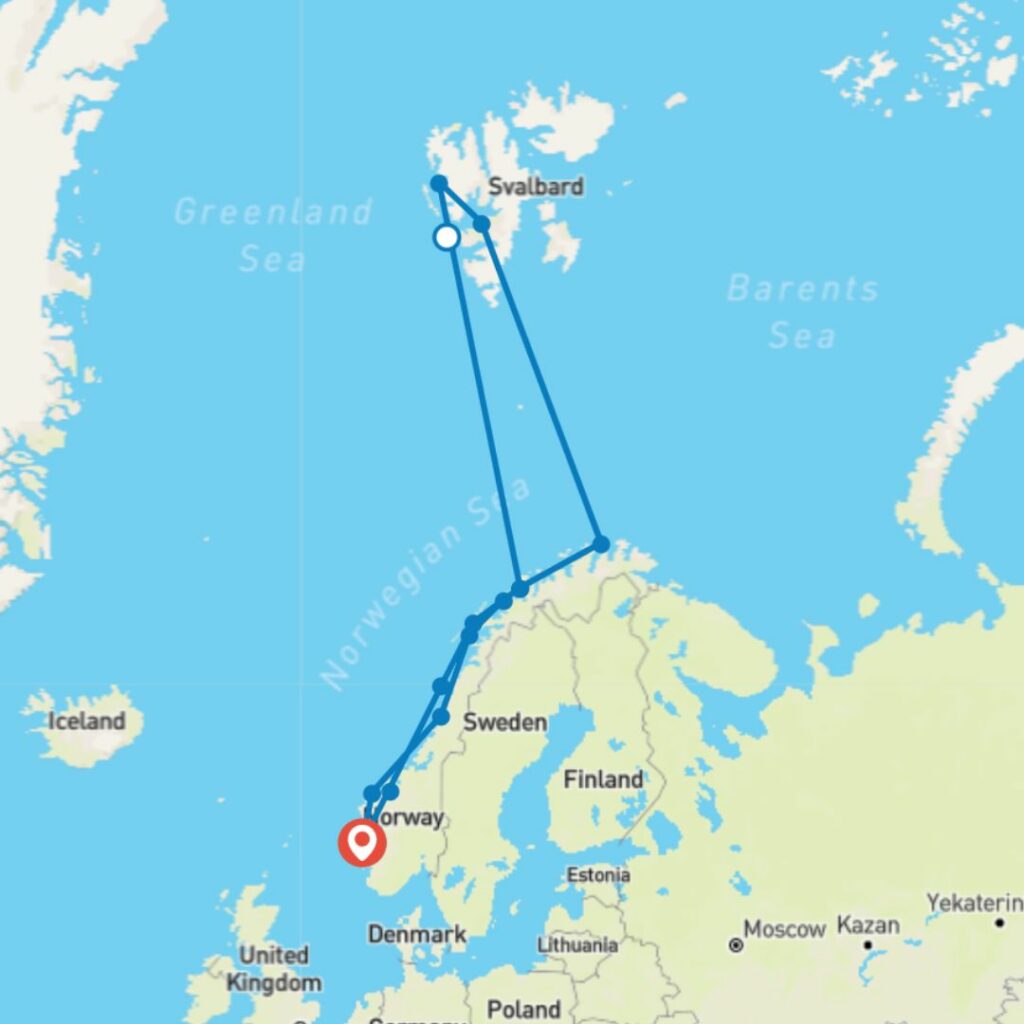 The Svalbard Express - Full Voyage Hurtigruten - best tour operators in Norway